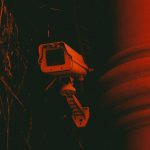 white bullet-type camera